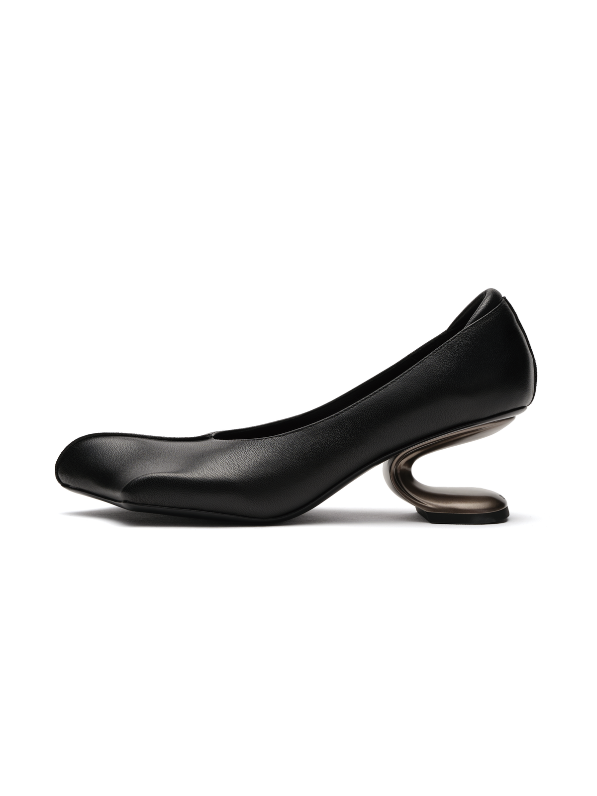 DRAGO HEELED PUMPS BLACK