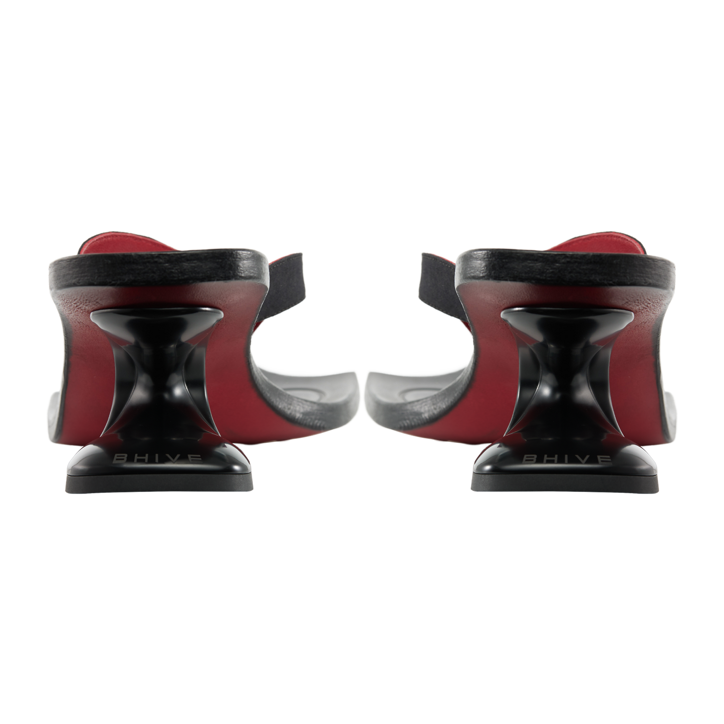 DRAGO SANDALS BLACK&RED