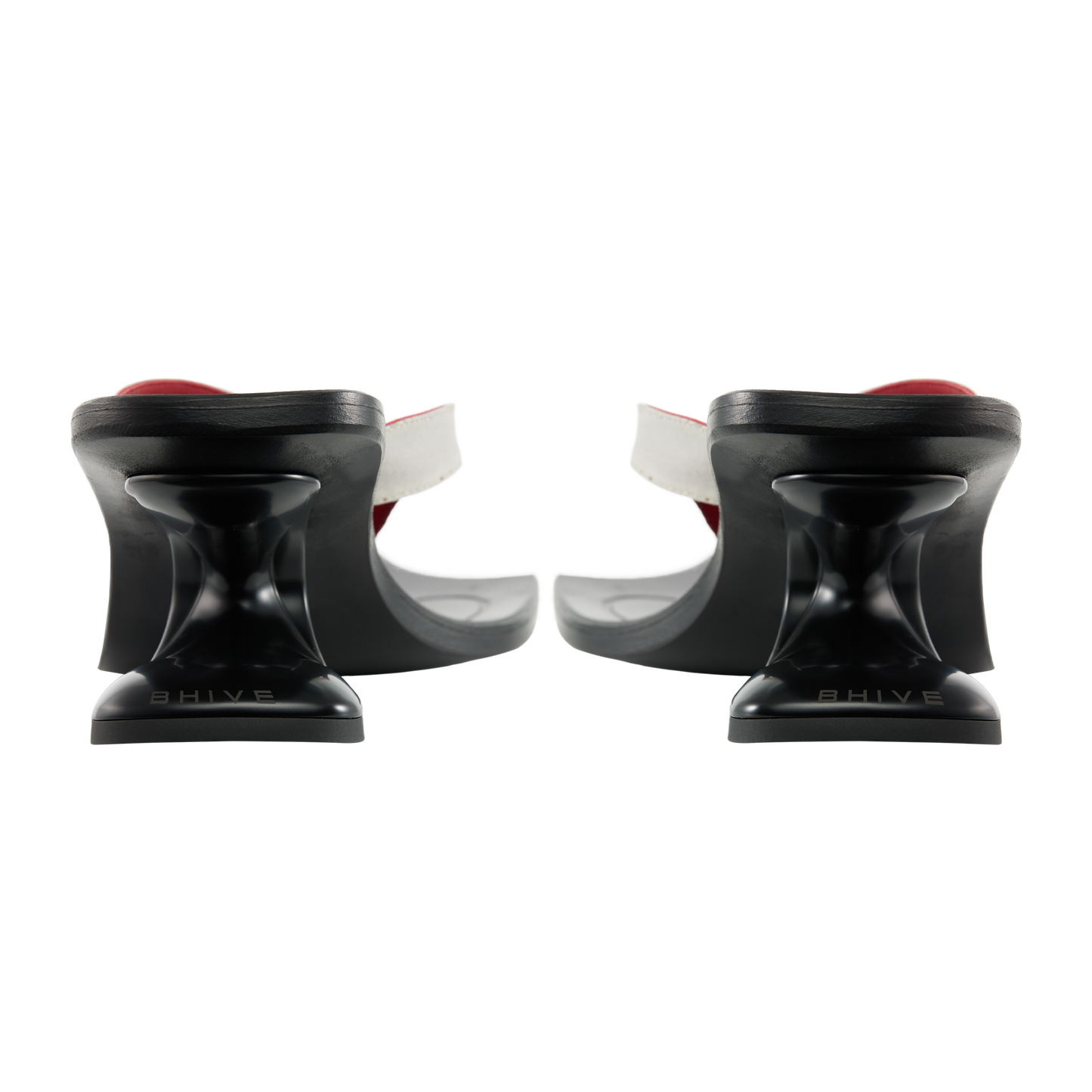 DRAGO SANDALS WHITE&RED