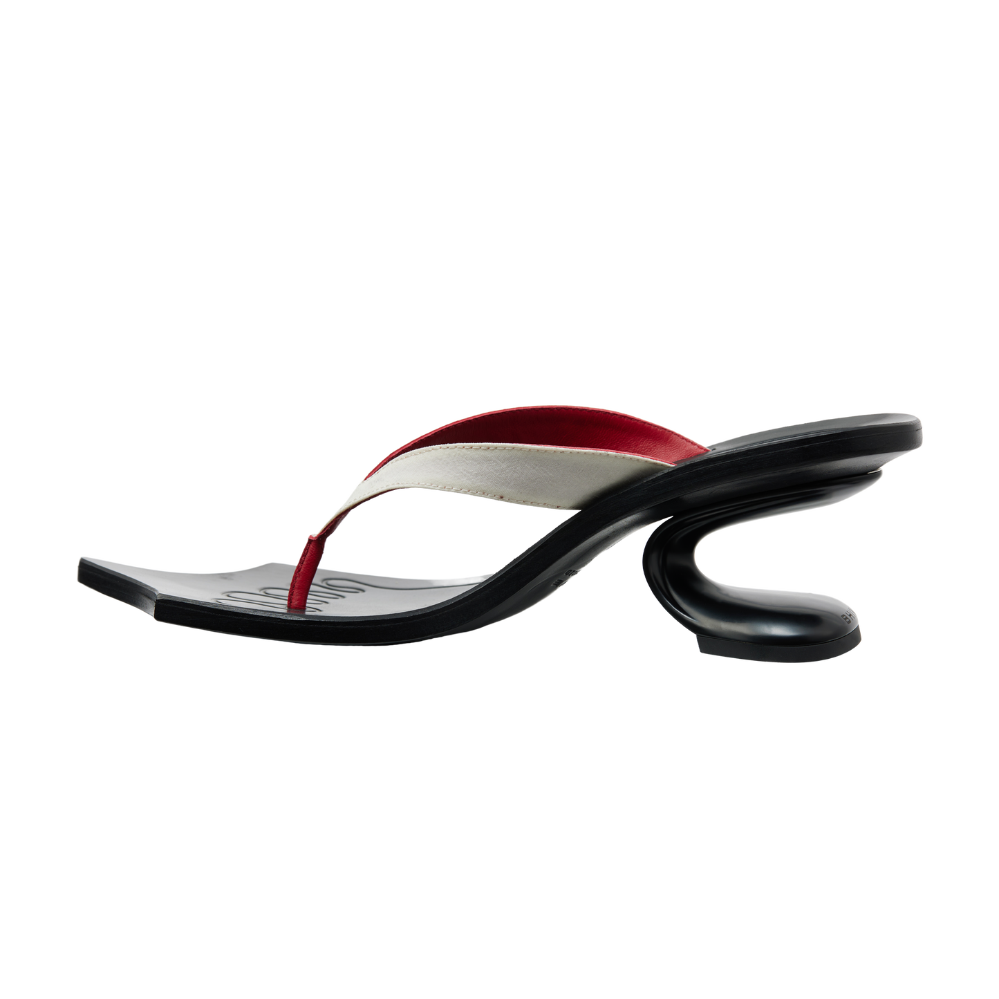 DRAGO SANDALS WHITE&RED