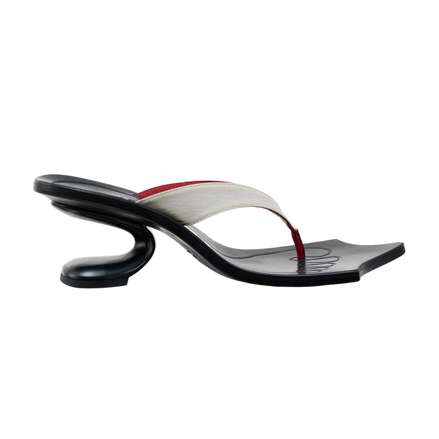 DRAGO SANDALS WHITE&RED