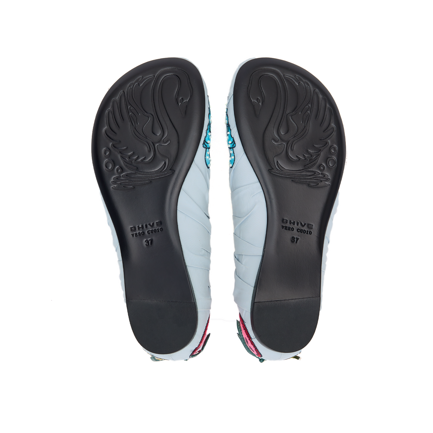 BAGGY BALLET FLATS BABY BLUE