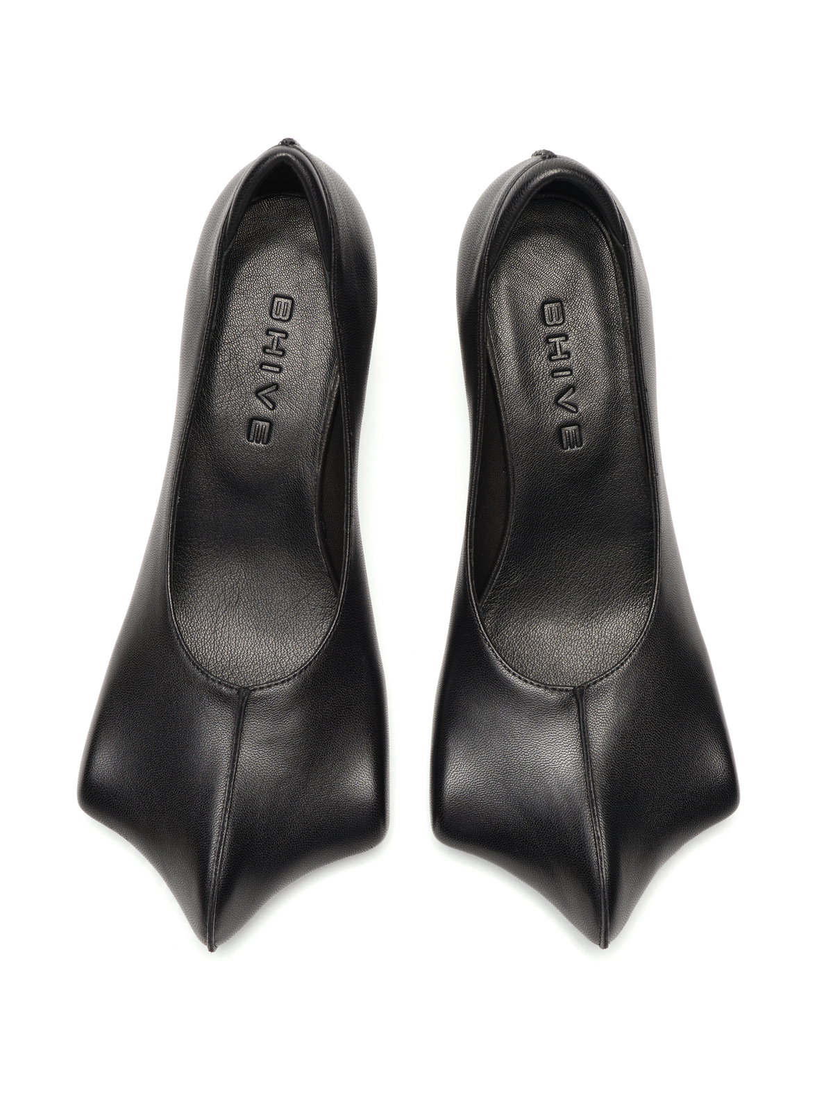 DRAGO HEELED PUMPS BLACK 