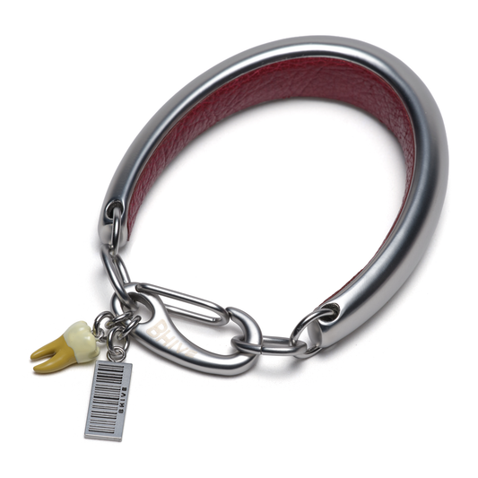 BRACELET I ANKLET SATIN SILVER FINISH