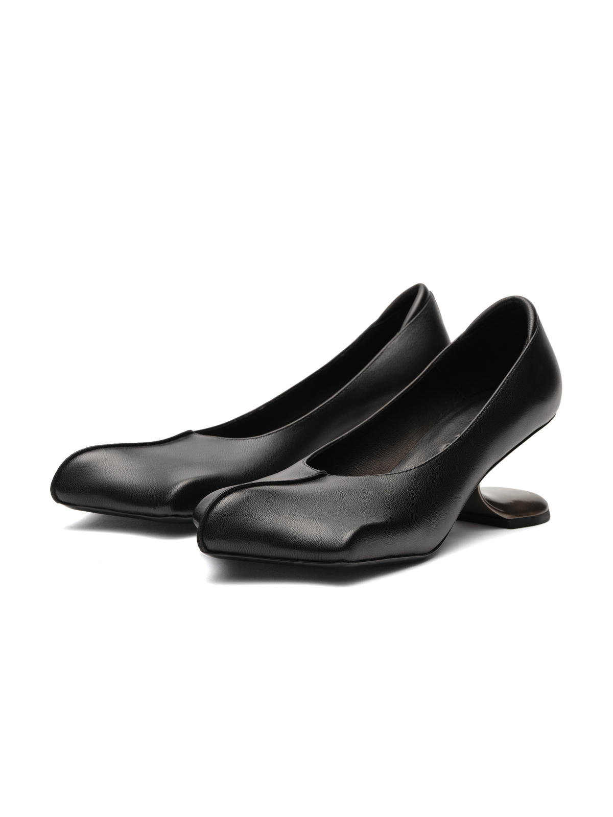 DRAGO HEELED PUMPS BLACK 