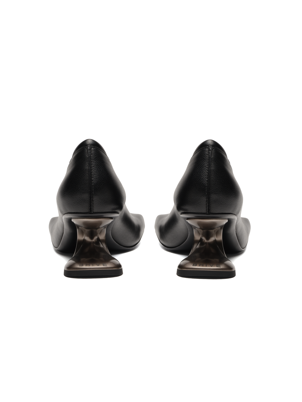 DRAGO HEELED PUMPS BLACK 