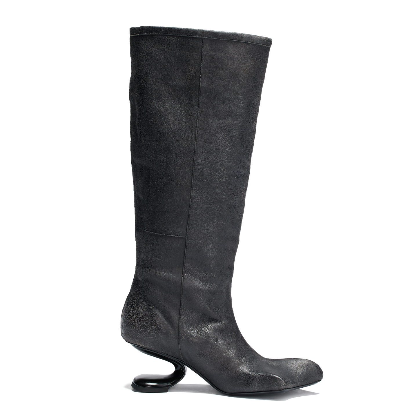 DRAGO WIDE-CALF BOOTS VINTAGE BLACK