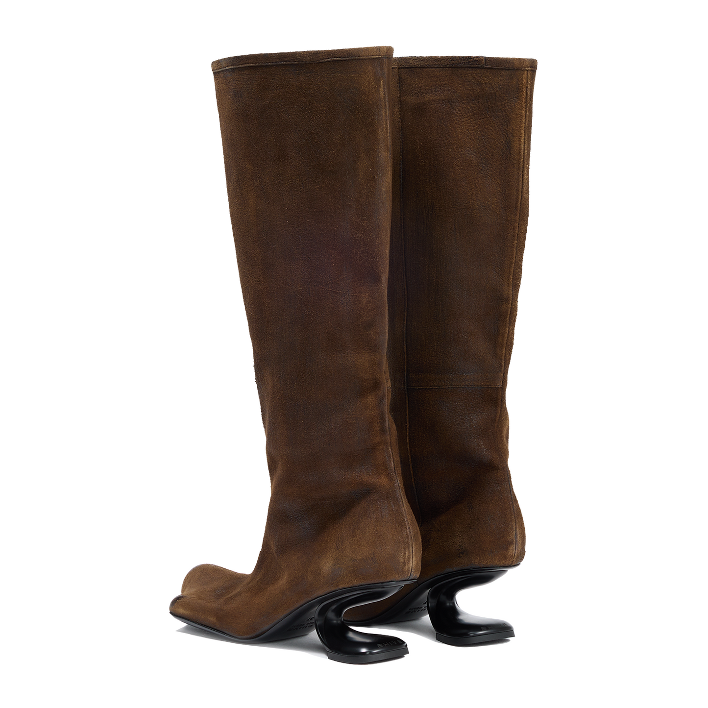 DRAGO WIDE-CALF BOOTS VINTAGE BROWN