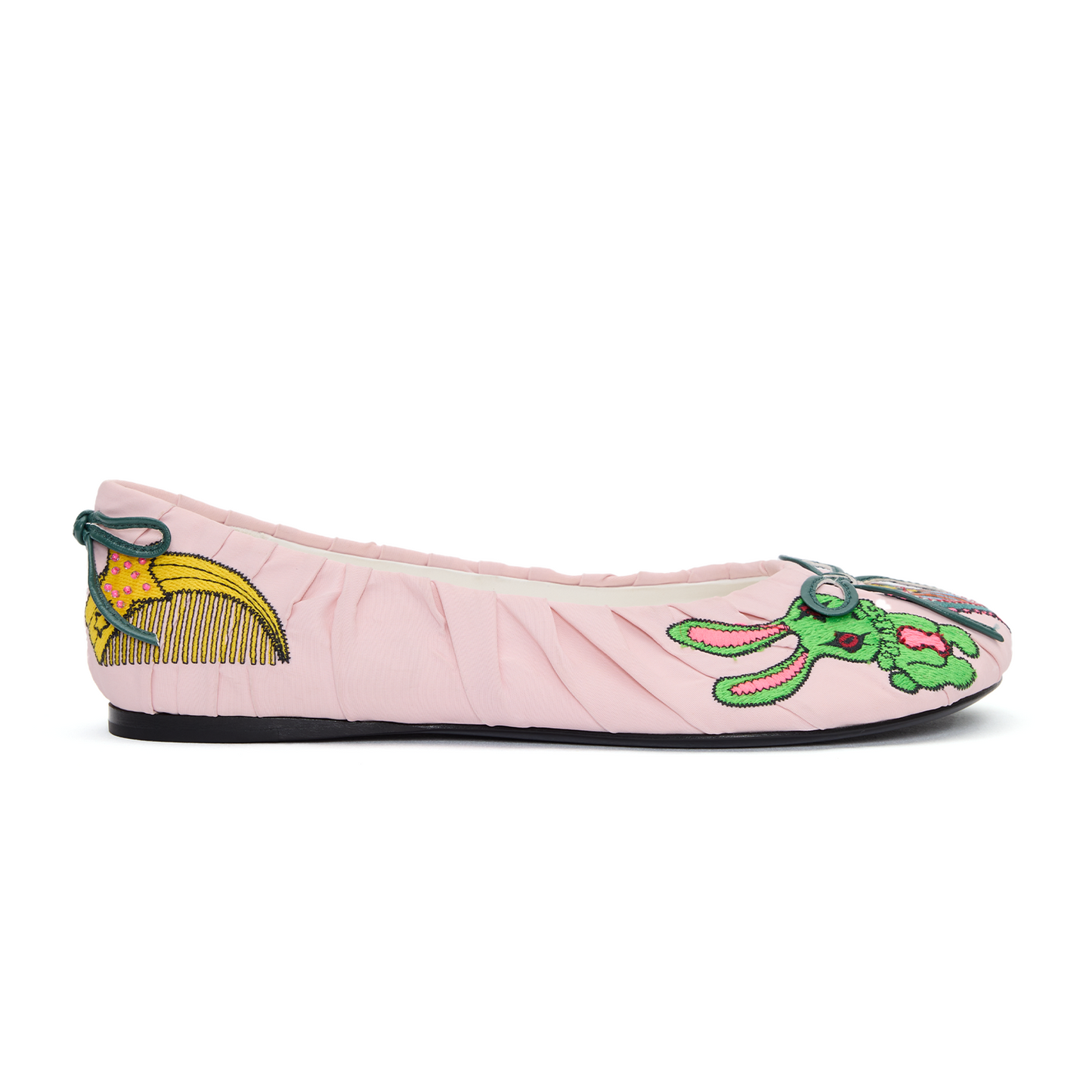 BAGGY BALLET FLATS BABY PINK